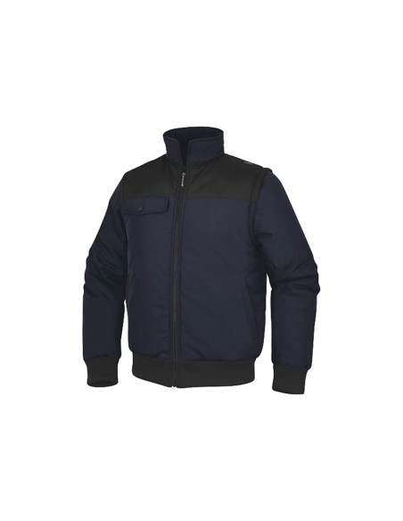 Chaleco deltaplus multibolsillos con cremallera y mangas desmontables 80 poliester 20 algodon talla l Chaleco deltaplus multibolsillos con cremallera y mangas desmontables 80 poliester 20 algodon talla l