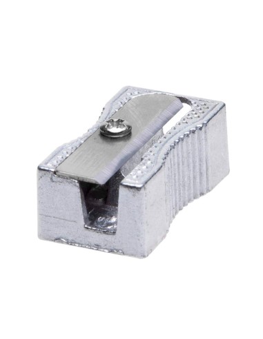 Sacapuntas q connect metalico rectangular 1 uso