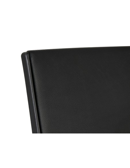 Silla giratoria q connect respaldo medio de similpiel regulable en altura 980100x630x625 mm color negro Silla giratoria q connect respaldo medio de similpiel regulable en altura 980100x630x625 mm color negro