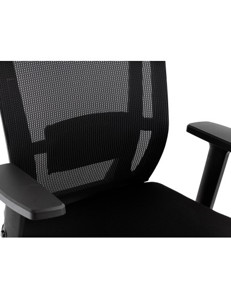 Silla giratoria q connect ergonomica respaldo alto y reposacabeza ajustable en altura 1180100x630x625 mm Silla giratoria q connect ergonomica respaldo alto y reposacabeza ajustable en altura 1180100x630x625 mm