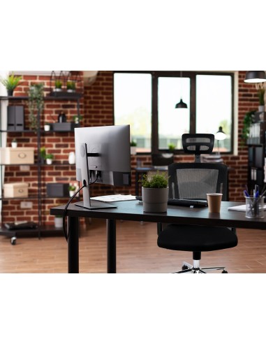 Silla giratoria q connect ergonomica respaldo alto y reposacabeza ajustable en altura 1180100x630x625 mm