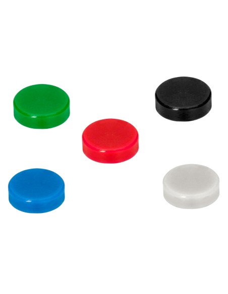 Iman para sujecion liderpapel ecouse pp reciclado para pizarra magnetica 35 mm caja de 10 unidades