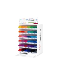 Rotulador tombow abt dual brush doble punta de pincel contenido de 216 unidades colores surtidos