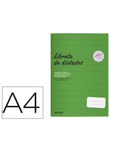 Libreta de dictados addittio primaria 64 paginas din a4