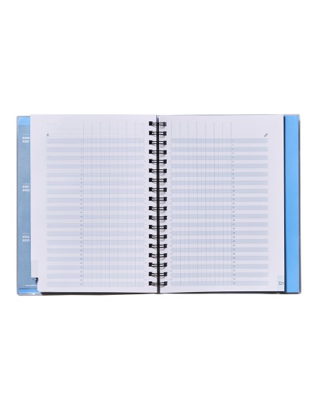 Cuaderno de todas las clases profesorado addittio 256 paginas dia pagina color verde 170x240 mm