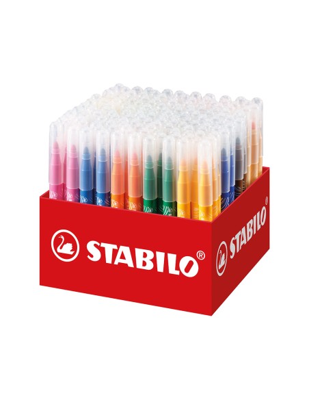 Rotulador stabilo power max school pack de 140 unidades surtidas 16 colores Rotulador stabilo power max school pack de 140 unidades surtidas 16 colores