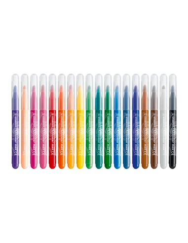 Rotulador stabilo power max school pack de 140 unidades surtidas 16 colores