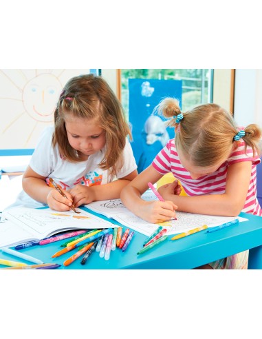 Rotulador stabilo power school pack de 240 unidades surtidas 20 colores