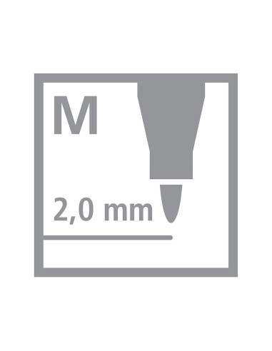 Rotulador stabilo power school pack de 240 unidades surtidas 20 colores