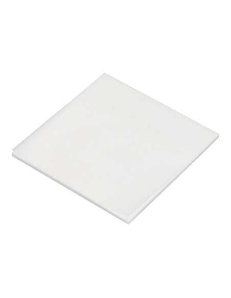 Bloc de notas adhesivas quita y pon q connect 76x76 mm removible plastico translucido blanco 50 hojas