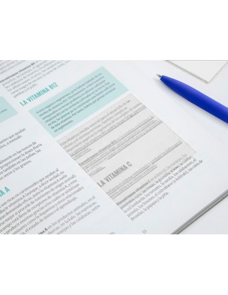 Bloc de notas adhesivas quita y pon q connect 76x76 mm removible plastico translucido blanco 50 hojas