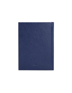 Agenda encuadernada liderpapel corfu 15x21 cm 2024 dia pagina color azul papel 60 gr