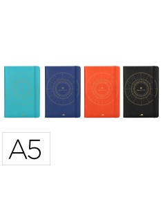 Agenda encuadernada liderpapel efira a5 2024 dia pagina colores surtidos papel 70 gr