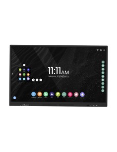 Pantalla interactiva rocada cristal templado 65 multitactil wifi con altavoces usb thunderbolt