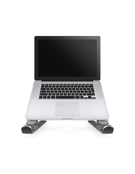 Elevador nox hummer para portatil 17 con base de aluminio plegable con bolsa de transporte