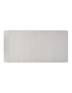 Alfombrilla para raton q connect xxl similcuero gris base antideslizante 800x400x2 mm