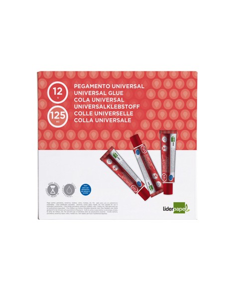 Pegamento liderpapel universal transparente 125 ml