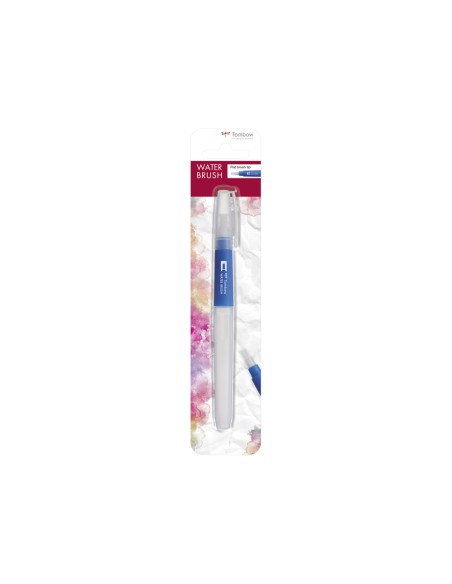 Pincel tombow water brush con deposito rellenable punta plana blister de 1 unidad Pincel tombow water brush con deposito rellenable punta plana blister de 1 unidad