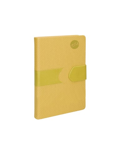Agenda encuadernada liderpapel lidhor 15x21 cm 2024 dia pagina color amarillo papel 70 gr