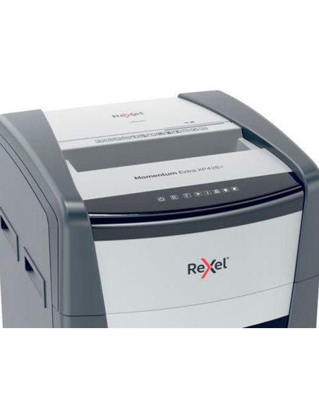 Destructora de documentos rexel momentum extra xp426 capacidad corte 26 h p4 destruye grapas clips cd y