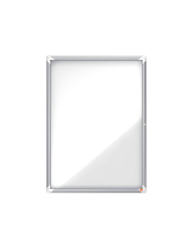 Vitrina de anuncios nobo premium plus magnetica de exterior 9 x din a4 1000x752x45 mm