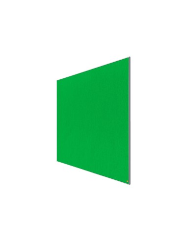 Tablero de anuncios nobo impression pro fieltro verde formato panoramico 85 1880x1060 mm
