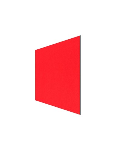Tablero de anuncios nobo impression pro fieltro rojo formato panoramico 85 1880x1060 mm