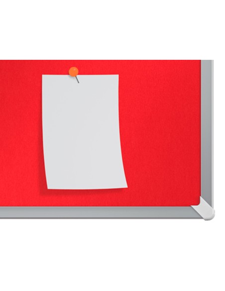 Tablero de anuncios nobo impression pro fieltro rojo formato panoramico 70 1550x870 mm Tablero de anuncios nobo impression pro fieltro rojo formato panoramico 70 1550x870 mm