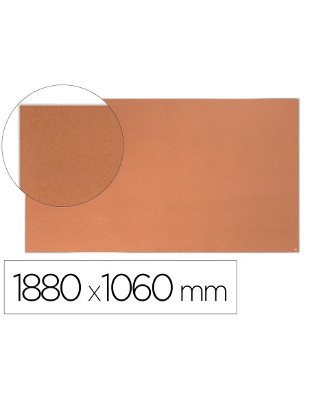 Tablero de anuncios nobo impression pro corcho formato panoramico 85 1880x1060 mm Tablero de anuncios nobo impression pro corcho formato panoramico 85 1880x1060 mm