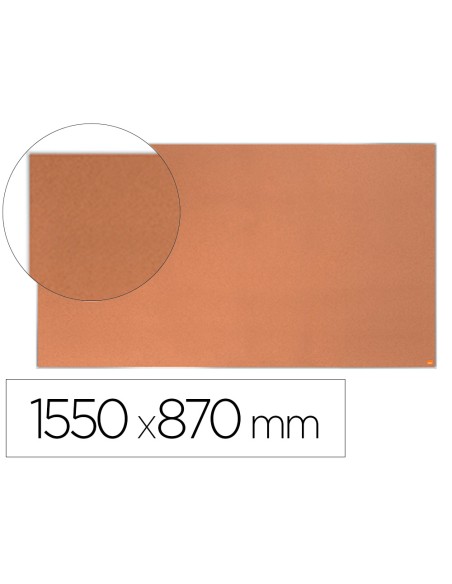 Tablero de anuncios nobo impression pro corcho formato panoramico 70 1550x870 mm Tablero de anuncios nobo impression pro corcho formato panoramico 70 1550x870 mm