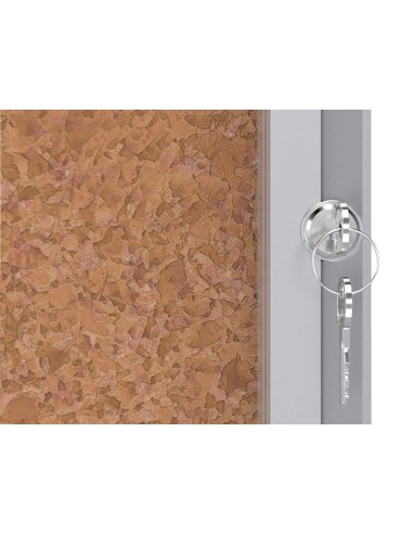 Vitrina de anuncios nobo premium plus corcho 9 x din a4 1000x752x37 mm