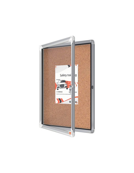 Vitrina de anuncios nobo premium plus corcho 4 x din a4 532x692x37 mm Vitrina de anuncios nobo premium plus corcho 4 x din a4 532x692x37 mm