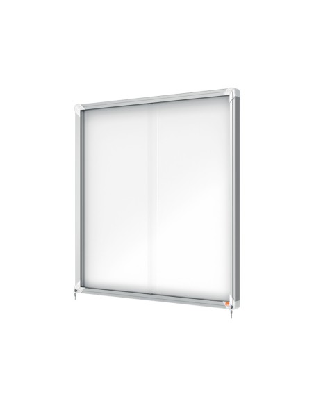 Vitrina de anuncios nobo premium plus magnetica con puerta corredera 12 x din a4 997x972x54 mm Vitrina de anuncios nobo premium plus magnetica con puerta corredera 12 x din a4 997x972x54 mm