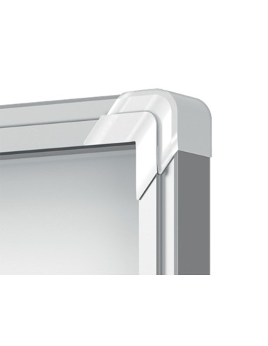 Vitrina de anuncios nobo premium plus magnetica con puerta corredera 8 x din a4 689x972x54 mm