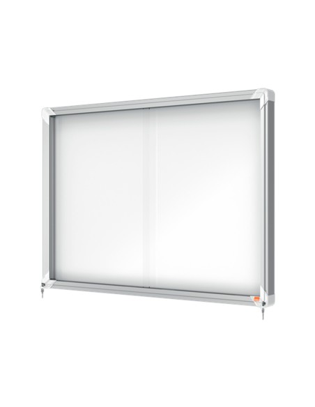 Vitrina de anuncios nobo premium plus magnetica con puerta corredera 8 x din a4 689x972x54 mm Vitrina de anuncios nobo premium plus magnetica con puerta corredera 8 x din a4 689x972x54 mm