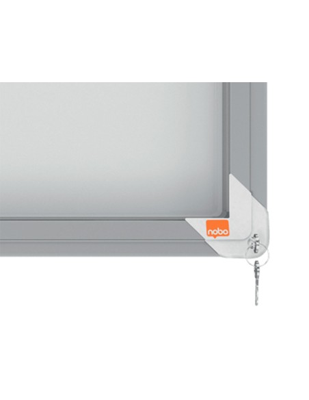 Vitrina de anuncios nobo premium plus magnetica con puerta corredera 8 x din a4 689x972x54 mm Vitrina de anuncios nobo premium plus magnetica con puerta corredera 8 x din a4 689x972x54 mm