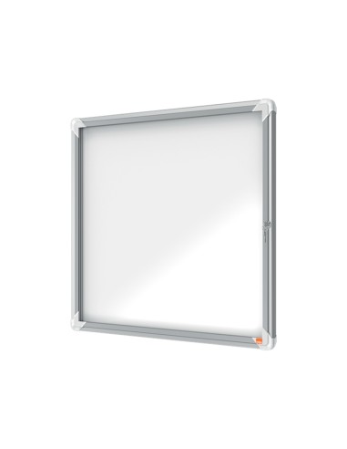 Vitrina de anuncios nobo premium plus magnetica de exterior 6 x din a4 752x692x45 mm