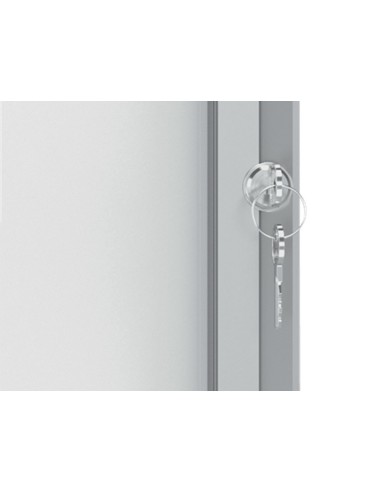 Vitrina de anuncios nobo premium plus magnetica de exterior 4 x din a4 532x692x45 mm