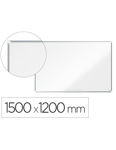 Pizarra blanca nobo premium plus melamina 1500x1200 mm