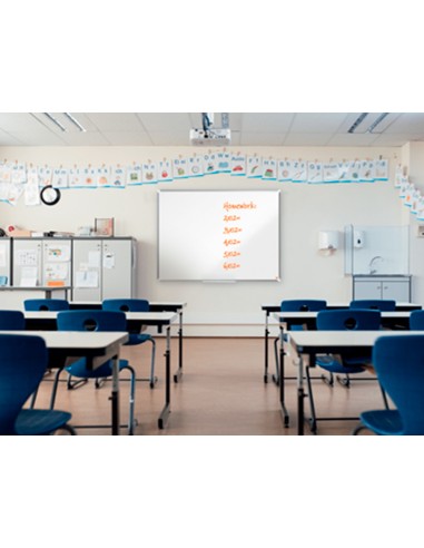 Pizarra blanca nobo premium plus acero lacado magnetica 3000x1200 mm