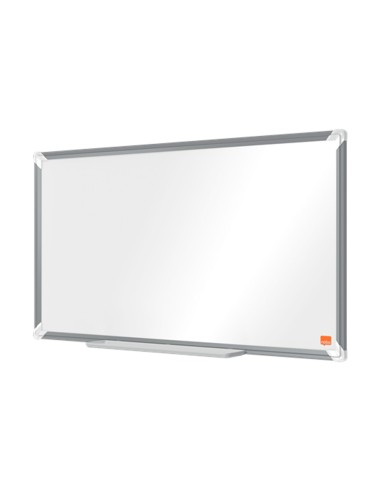 Pizarra blanca nobo premium plus acero lacado formato panoramico 32 magnetica 710x400 mm
