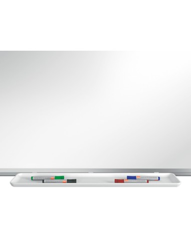 Pizarra blanca nobo premium plus acero vitrificado magnetica 1500x1200 mm