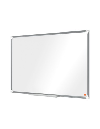 Pizarra blanca nobo premium plus acero vitrificado magnetica 900x600 mm