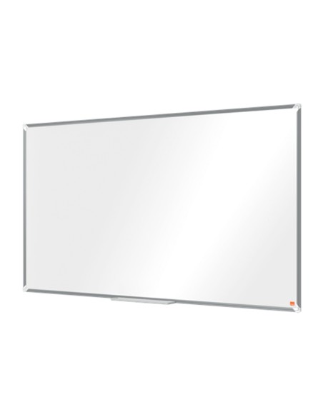 Pizarra blanca nobo premium plus acero vitrificado formato panoramico 70 magnetica 1550x870 mm