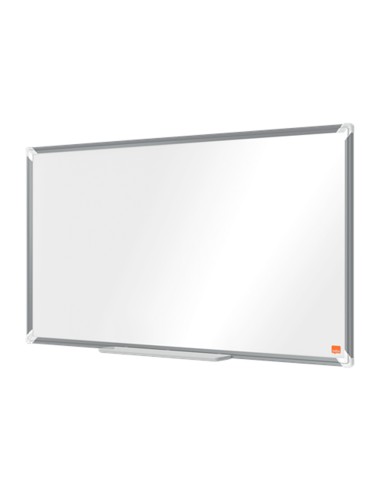 Pizarra blanca nobo premium plus acero vitrificado formato panoramico 40 magnetica 890x500 mm