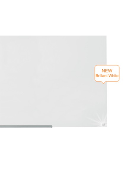 Pizarra blanca nobo impression pro cristal 85 magnetica 1883x1059 mm