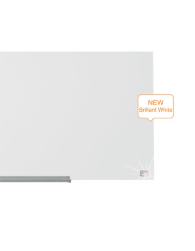 Pizarra blanca nobo impression pro cristal 45 magnetica 993x559 mm