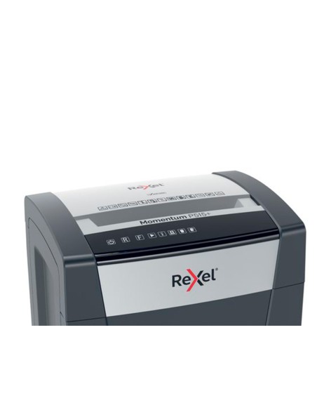 Destructora de documentos rexel momentum extra p515 capacidad corte 15 h p5 destruye grapas clips cd y