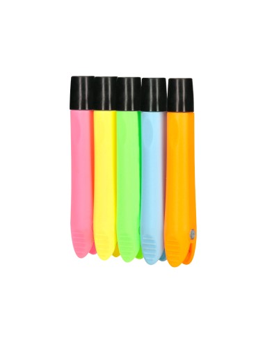 Portatizas plastico liderpapel magnetico colores surtidos caja de 5 unidades
