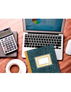 Libro liderpapel folio cartone 100 hojas cuentas corrientes debe haber y saldo